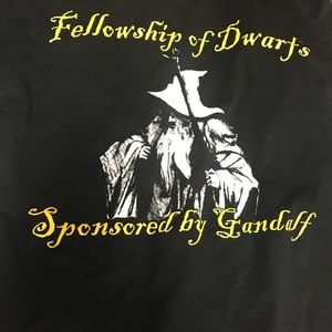 Fellowship of Dwarfs, Gandalf t-shirt